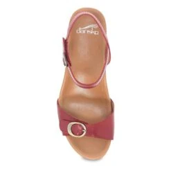 Dansko Arielle Red Glazed Leather -Dansko Sales Store 1613221200 VIT
