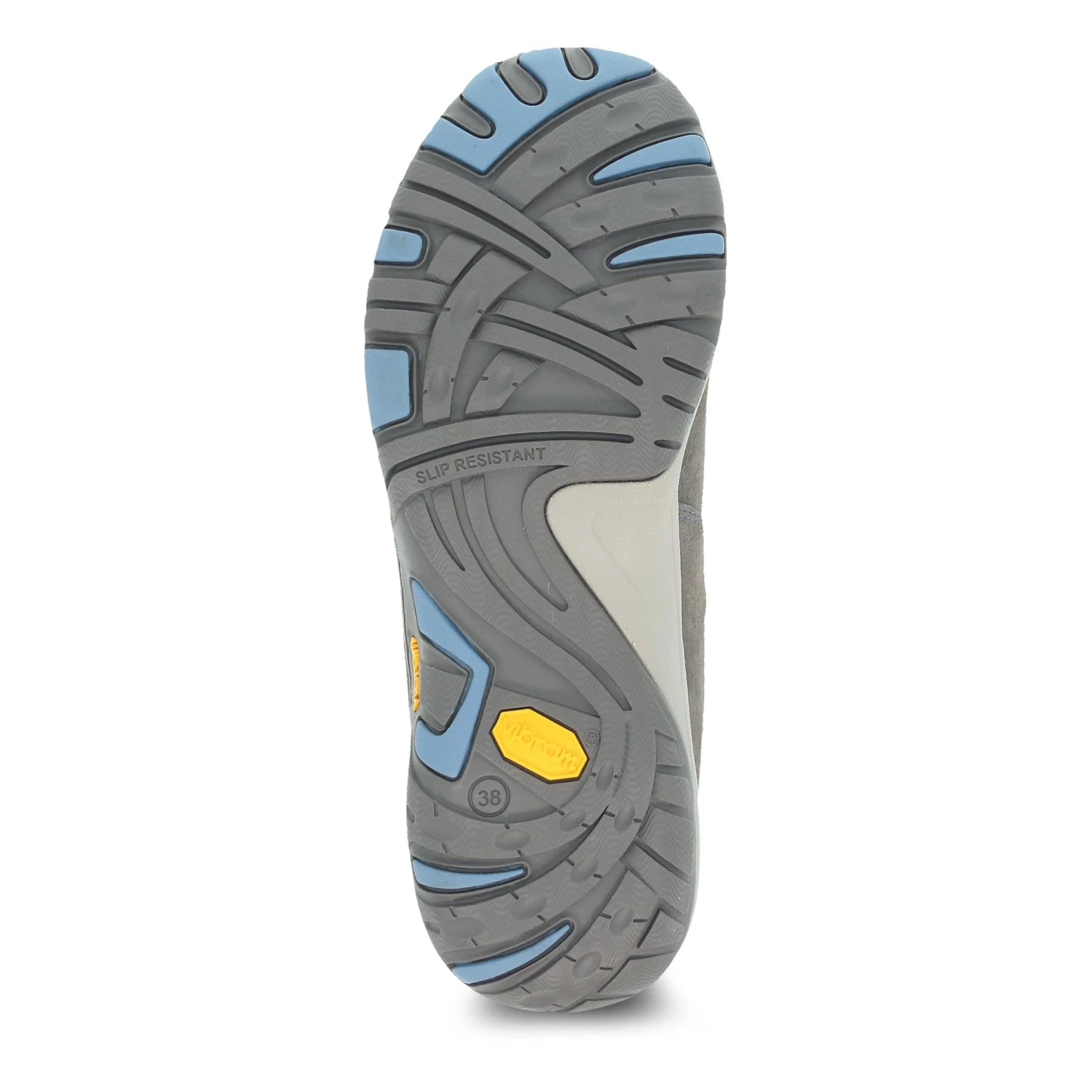 Dansko Paisley Grey/Blue Suede 9 Dansko Paisley Grey/Blue Suede - Image 7