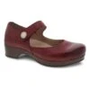 Dansko Beatrice Red Waxy Burnished -Dansko Sales Store 9423227800 PRI